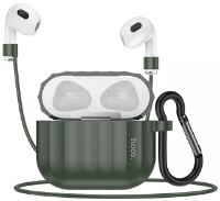 Husă pentru căști Hoco WB22 Glory Series Airpods 3 Dark Green