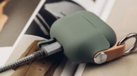 Husă pentru căști Moshi Apple Airpods 3 Pebbo Green imaginea #3 — magazin online Desire.md