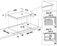 Электрическая панель Whirlpool WFS9365 BF/IXL фото №4 — интернет-магазин Desire.md