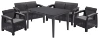 Set mobila de grădină Keter Corfu Fiesta Set Graphite/Gray (223216) imaginea #1 — magazin online Desire.md