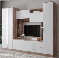 Living ML-Mobila ML-3 Polo 7/2650 Stejar Auriu/Alb imaginea #2 — magazin online Desire.md