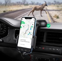 Автодержатель Ugreen Waterfall-Shaped Suction Cup Phone Mount Black (20473) фото №4 — интернет-магазин Desire.md