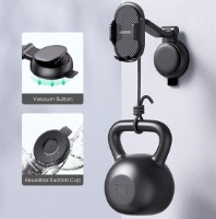 Автодержатель Ugreen Waterfall-Shaped Suction Cup Phone Mount Black (20473) фото №5 — интернет-магазин Desire.md