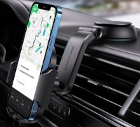 Автодержатель Ugreen Waterfall-Shaped Suction Cup Phone Mount Black (20473) фото №7 — интернет-магазин Desire.md
