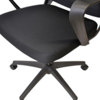 Scaun de birou Deco F-20141 B Black imaginea #4 — magazin online Desire.md