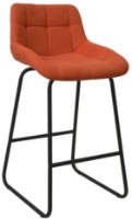 Барный стул Deco Nicole CFS Hoker LB Soro-51 Black Leg Orange