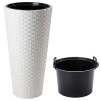Ghiveci Form Plastic Rattana Slim (3830-011) imaginea #2 — magazin online Desire.md