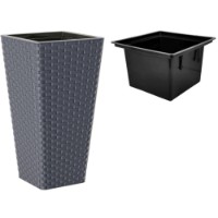 Цветочный горшок Form Plastic Rattana Slim (3900-014) фото №2 — интернет-магазин Desire.md