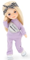 Păpușa Orange Toys Mia in a Purple Tracksuit 32cm (SS01-25)