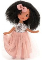 Păpușa Orange Toys Tina in a Pink Dress with Sequins 32cm (SS05-05)
