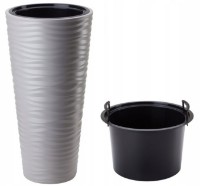 Цветочный горшок Form Plastic Sahara Dunes Slim (2790-055) фото №2 — интернет-магазин Desire.md