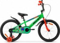 Bicicletă copii Aist Pluto 16 Green/Orange