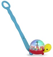 Jucarie de impins si tras Battat Light Up Turtle Walker & Popper (BX1647Z) imaginea #1 — magazin online Desire.md