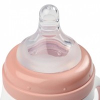 Biberon pentru bebeluș Beaba 2in1 210ml Old Pink imaginea #3 — magazin online Desire.md
