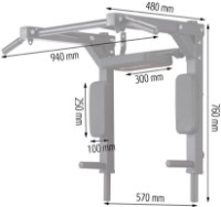 Bară tracţiuni Insportline L-Bar (23102) imaginea #5 — magazin online Desire.md