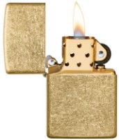 Brichetă Zippo 49477 Regular Tumbled Brass imaginea #2 — magazin online Desire.md