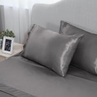 Постельное бельё Cottony Satin de Lux Charcoal Uniton 2 (16912) фото №2 — интернет-магазин Desire.md