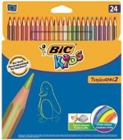Creioane colorate Bic Tropicolors (35127) 24pcs