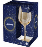 Set pahare Luminarc Celeste Golden Honey 270ml (P9306) 4pcs imaginea #4 — magazin online Desire.md