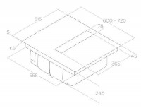 Plită incorporabilă cu inducție Elica NikolaTesla FIT BL/A/60 imaginea #4 — magazin online Desire.md