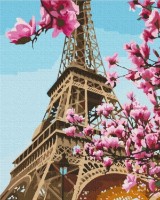 Картина по номерам Brushme Сакура в Париже (BS52836)