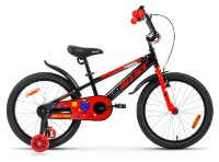 Bicicletă copii Aist Pluto 16 Black/Red imaginea #1 — magazin online Desire.md