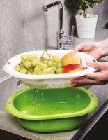 Дуршлаг Bytplast Phibo 32x23cm 3L (45612) фото №2 — интернет-магазин Desire.md