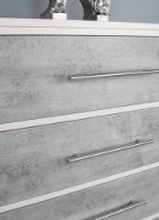 Comodă Art Flame Loft Beton imaginea #3 — magazin online Desire.md