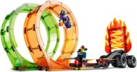 Set de construcție Lego City: Double Loop Stunt Arena (60339) imaginea #2 — magazin online Desire.md