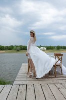 Пеньюар Ajoure Alizee PM5089 Ivory M фото №3 — интернет-магазин Desire.md