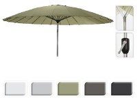 Umbrelă de gradină Ambiance Shanghai D2.7m (33873) imaginea #2 — magazin online Desire.md