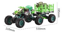 Jucărie teleghidată Crazon Oversize Wheel Dinosaur Truck (333-ZL21142) imaginea #4 — magazin online Desire.md
