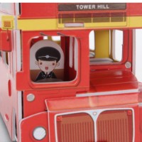 Puzzle 3D-constructor CubicFun Double Decker Bus (S3018h) imaginea #3 — magazin online Desire.md