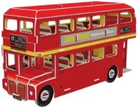 Puzzle 3D-constructor CubicFun Double Decker Bus (S3018h) imaginea #4 — magazin online Desire.md