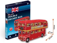 Puzzle 3D-constructor CubicFun Double Decker Bus (S3018h) imaginea #2 — magazin online Desire.md