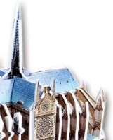Puzzle 3D-constructor CubicFun Notre Dame de Paris (France) (S3012h) imaginea #3 — magazin online Desire.md