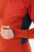 Мужская толстовка Rab Syncrino Light Pull-On M Red Clay фото №4 — интернет-магазин Desire.md