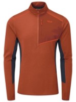 Мужская толстовка Rab Syncrino Light Pull-On M Red Clay