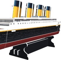 Puzzle 3D-constructor CubicFun Titanic (S3017h) imaginea #3 — magazin online Desire.md