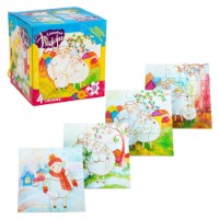 Puzzle Strateg 4in1 Семейка Паффи (20169)