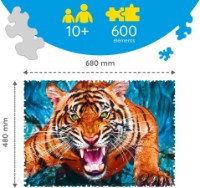 Пазл Trefl 600 Crazy Shapes (1110) фото №4 — интернет-магазин Desire.md