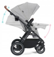 Коляска Kinderkraft B-Tour 3in1 Light Grey (KSBTOU00LGR3000) фото №7 — интернет-магазин Desire.md