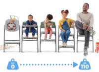 Стульчик для кормления Kinderkraft Calmee (KHLICA00WOD0000) фото №7 — интернет-магазин Desire.md