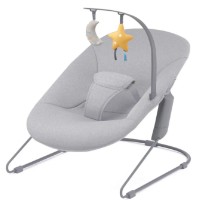 Детский шезлонг Kinderkraft Calmee Grey (KBCALM00GRY0000)