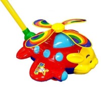 Jucarie de impins si tras ChiToys Вертолет-кролик/слоник/тигр (37267)