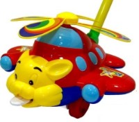 Jucarie de impins si tras ChiToys Вертолет-кролик/слоник/тигр (37267) imaginea #2 — magazin online Desire.md