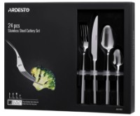 Набор столовых приборов Ardesto AR0724BES фото №7 — интернет-магазин Desire.md