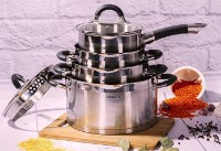 Set vase de gatit Ardesto AR1908GGS imaginea #9 — magazin online Desire.md