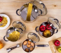 Set vase de gatit Ardesto AR1908GGS imaginea #12 — magazin online Desire.md