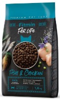 Hrană uscată pentru pisici Fitmin For Life Adult Fish & Chicken 1.8kg